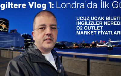 Londra’da İlk Gün: İngilizler Nerede? O2 Outlet’e Gitmeye Değer mi? Fiyatlar ve İzlenimler – VLOG 1